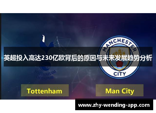 英超投入高达230亿欧背后的原因与未来发展趋势分析